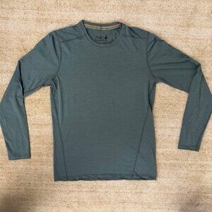 Smartwool All-Season Merino Base Layer Long Sleeve: Size: Small, Color: Sage